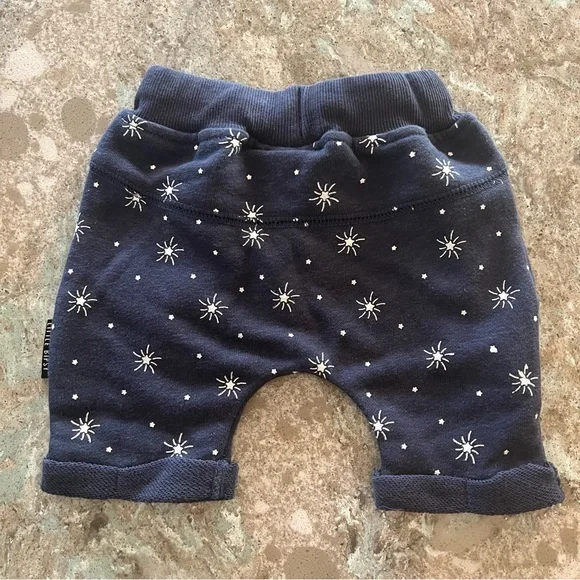 Little Bipsy Navy 🎇 Star Sleeveless Hoodie & Shorts Set - Picture 11 of 15
